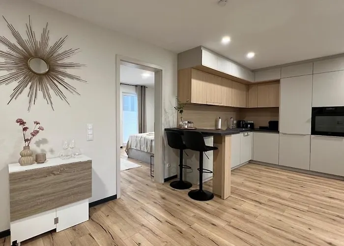 Stilvolle & Ruhige Mit Terrasse & Garten Apartament Petershagen